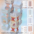 3D Winter Holiday Animal Cracker Decoupage Cracker Boxes