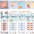 Winter Holiday Animal Quick Card & Cracker Decoupage Set