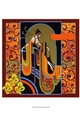 cup836285_2195 - Art Deco Lady Any Occasion Quick Card Topper