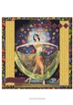 Art Deco Gypsy Dancer All Occasion Quick Card Topper