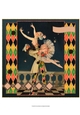 Art Deco Pierrot & Pierrette All Occasion Quick Card Topper