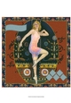 Art Deco Lady Ballet Dancer All Occasion Quick Card Topper