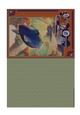 Vintage Art Deco Men Colorful Antique Car Cut & Fold Quick Card