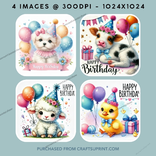 Happy Birthday Baby Farm Animal images