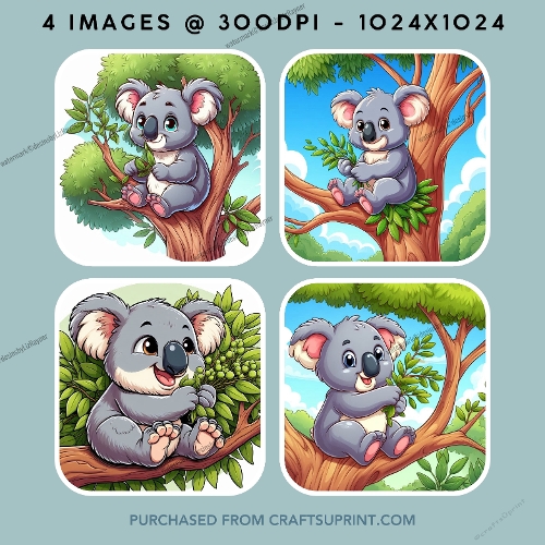 Koala In a Tree