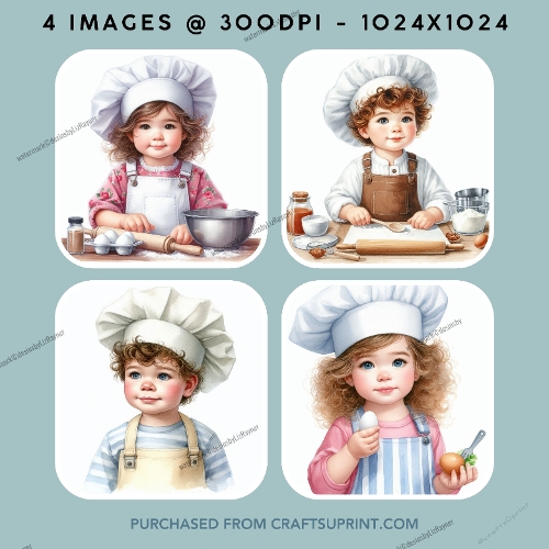 Children Cooking