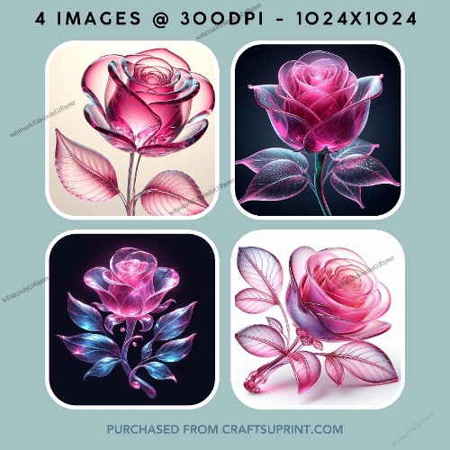 Glass Rose Image