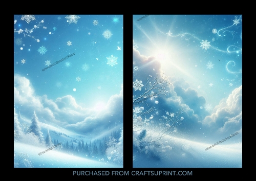 A Serene Winter Landscape