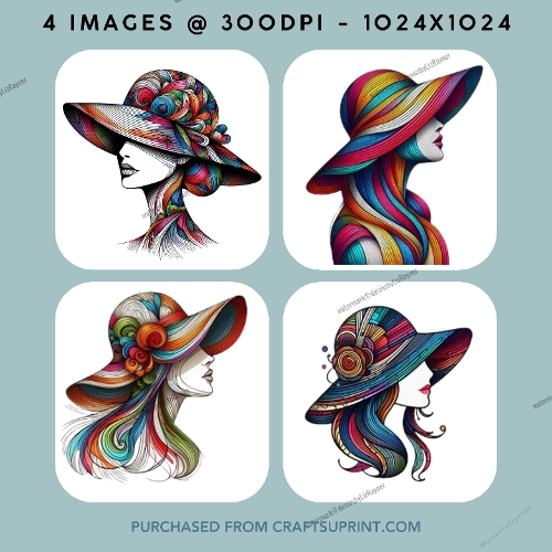 Female Abstract Face Profile