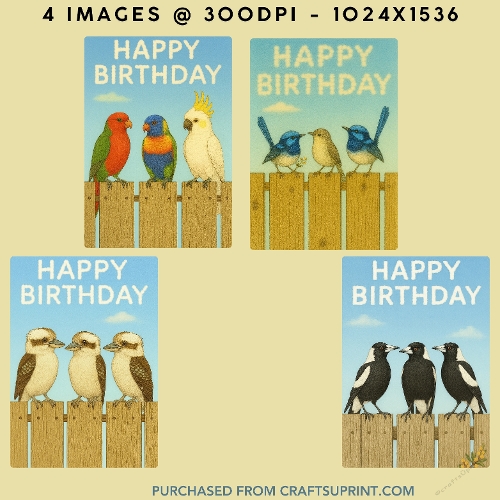 Happy Birthday - Bird Images