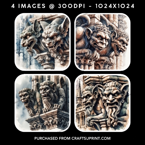 Gothic Cathedral Gargoyles Architecture