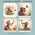 Baby African Animals (Set 2)