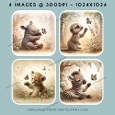 Baby African Animal Set 3