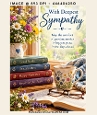With Deepest Sympathy Books Coffee Mug and Reading Glasses Card Background