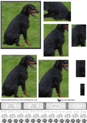 Doberman Pinscher 1 Pyramid