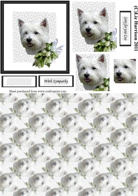Westie Sympathy Pyramid