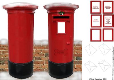 Christmas Post Box - Animal Themed