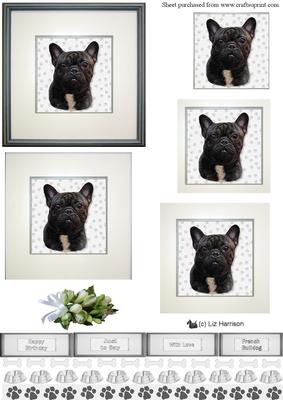 French Bulldog Portrait Pyramid