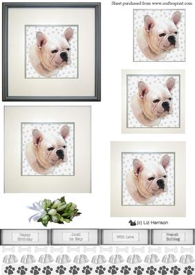 French Bulldog Portrait Pyramid