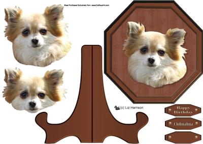Chihuahua Plaque & Stand