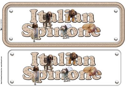 Italian Spinone Name Sign