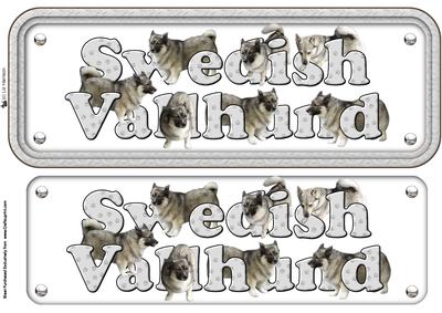 Swedish Vallhund Name Sign