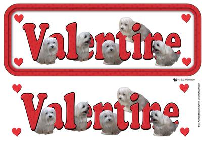 Maltese Valentine Sign