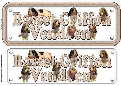 Basset Griffon Vendeen (petit) Name Sign
