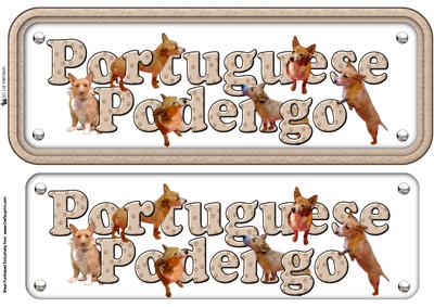 Portuguese Podengo (warren Hound) Name Sign