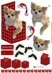 Chihuahua Christmas Box