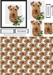 Airedale Terrier Sympathy Pyramid