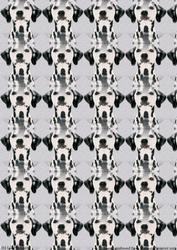 Dalmatian Dog Portrait Background