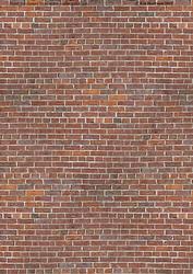Brick Wall Background Sheet (portrait)