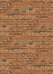 Old Brick Wall Background Sheet Portrait
