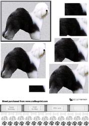 Old English Sheepdog Pyramid