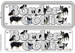 Border Collie Name Sign