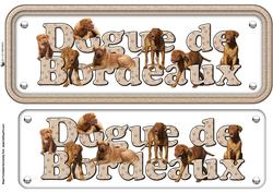 Dogue De Bordeaux Name Sign