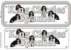 King Charles Spaniel Name Sign