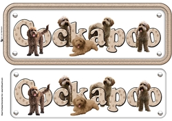 Cockapoo Name Sign