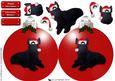 Scottie Dog Red Christmas Bauble