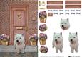 Westie on a Door Step
