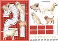 Golden Labrador 21st Birthday Card
