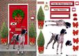 Pointer Christmas Door Step
