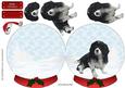 Cavalier King Charles Spaniel Christmas Snow Globe