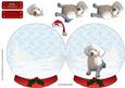 Bichon Frise Christmas Snow Globe