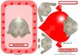 Bunny Pop Out Heart Card