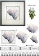 Komondor Portrait 3D Decoupage