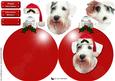Sealyham Terrier Christmas Bauble 3D Decoupage