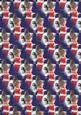 Father Christmas Knows Background Sheet