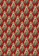 Terrier in a Christmas Box Background Sheet